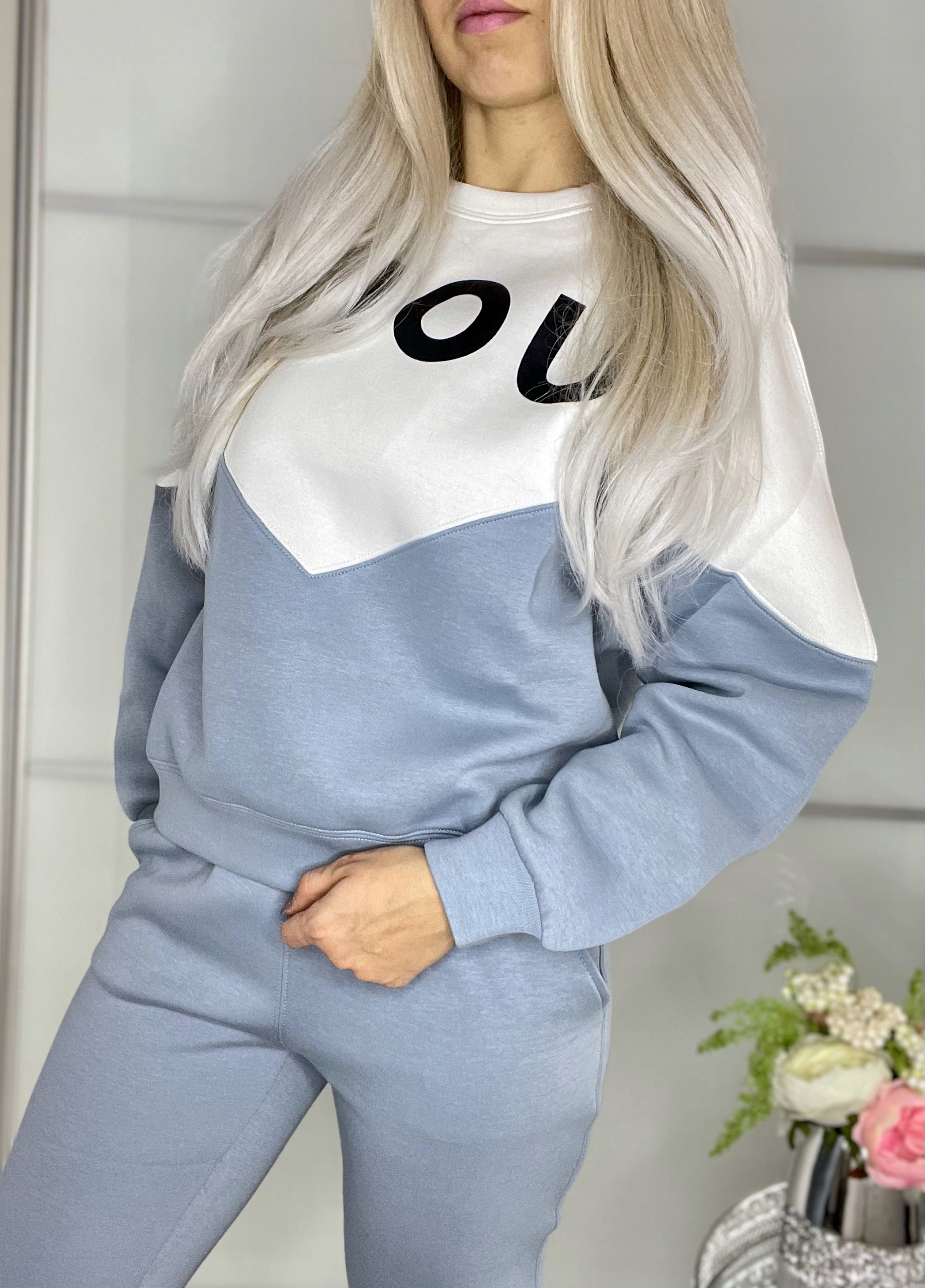 komplet dres niebiesko biały amour rozm. M/L Rozmiar M/L