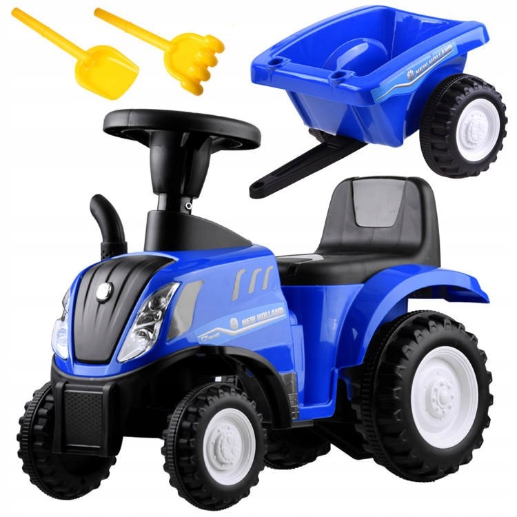 New Holland jeździk Traktor z przyczepą ZA3691