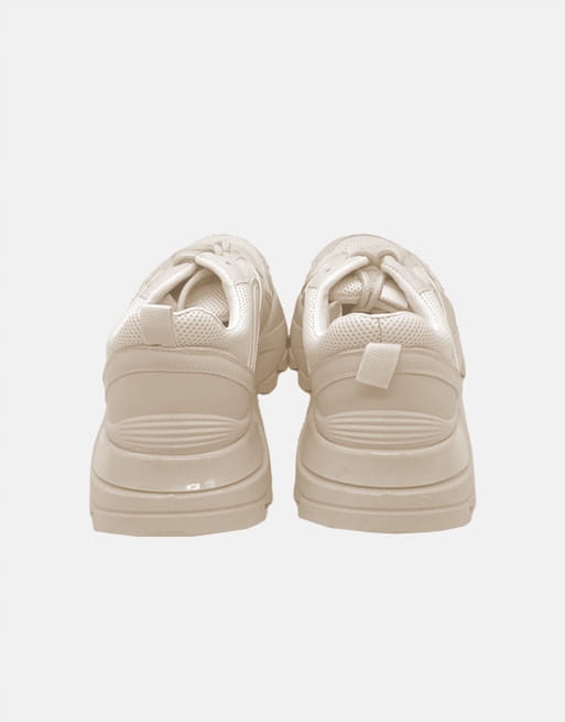 MISSGUIDED JASNOBEŻOWE BUTY SPORTOWE CHUNKY (40) Marka Missguided