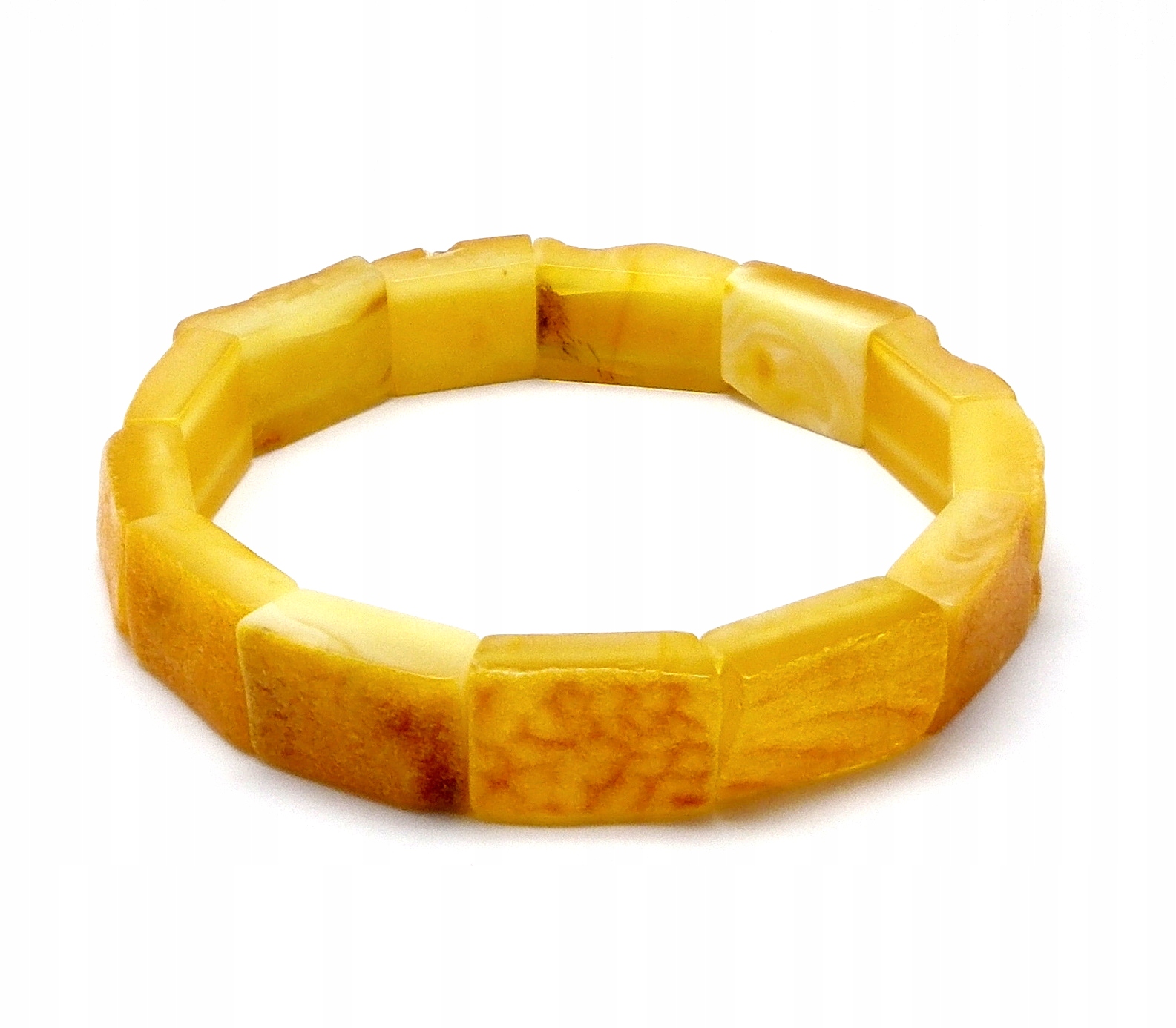Náramek Z Nebroušeného Jantaru