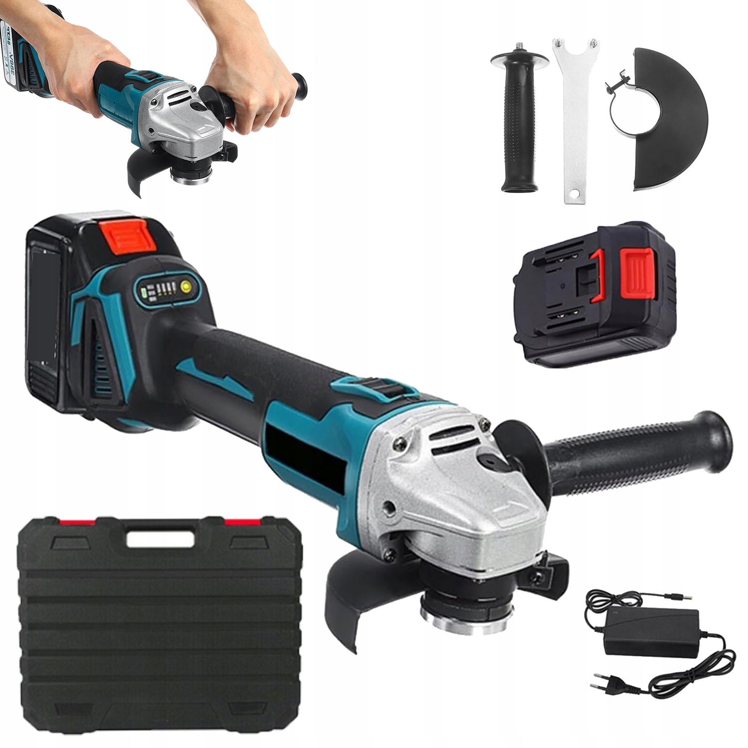 Bezkartáčová Lehká Bruska, Silný Řezací Stroj 125 MM S Regulací Rychlosti