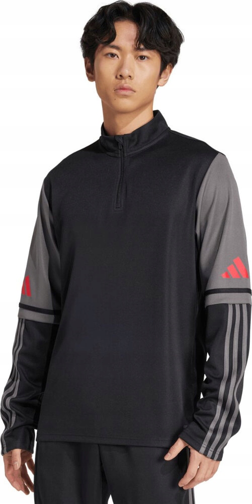Bluza męska adidas Squadra 25 Training Top czarno-szara JD1629 rozmiar M