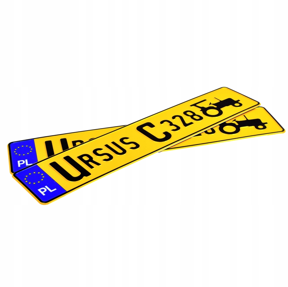 Tablice rejestracyjne Ursus C328 traktor ciagnik