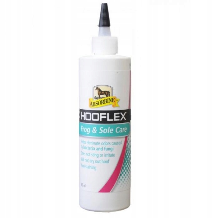 Absorbine Hooflex Frog&sole Care preparat na strzałki dla koni horse 355ml