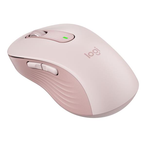 Logitech M650 L Signature bezdrôtová myš Rose 910-006237