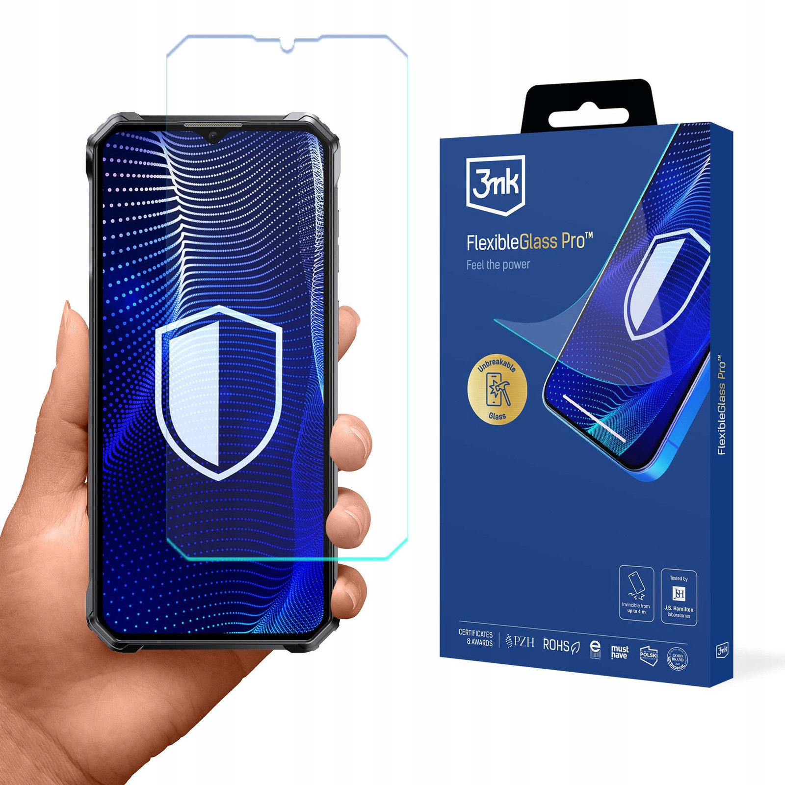 Sklo pro Oukitel WP38 3mk FlexibleGlass Pro