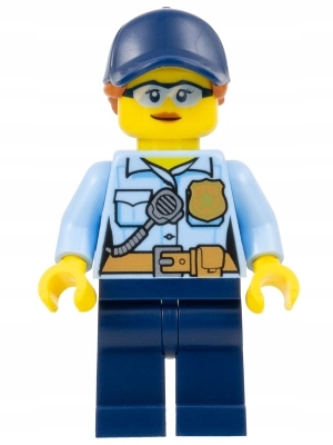 Lego minifgurka City Oficer policjantka cty1525