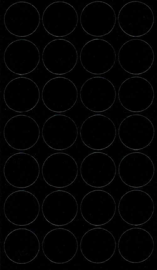 

Zaślepki meblowe samoprzylepne fi20mm Czarny gładk