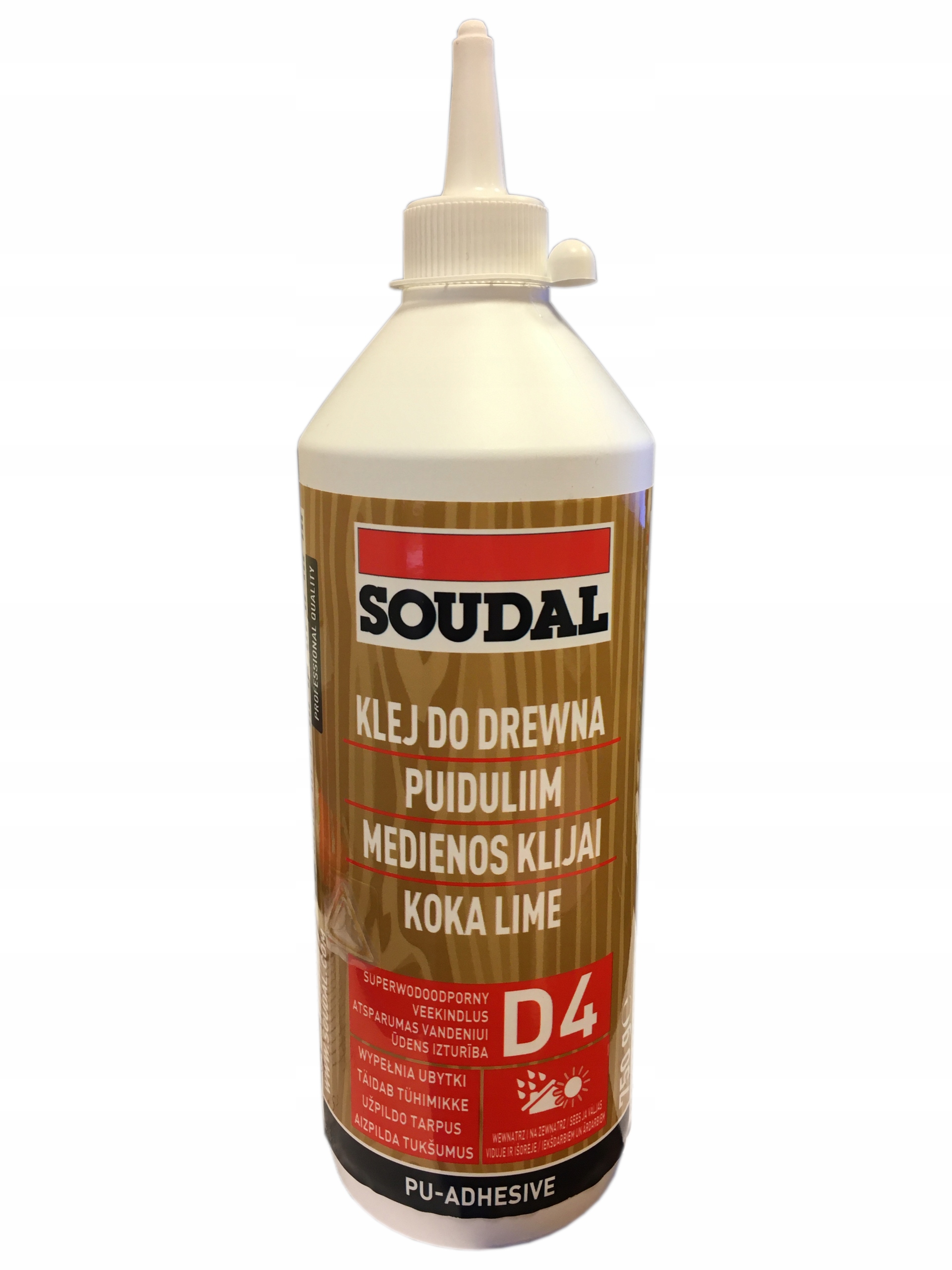 

Soudal Poliuretanowy Klej Do Drewna 66A 750ML