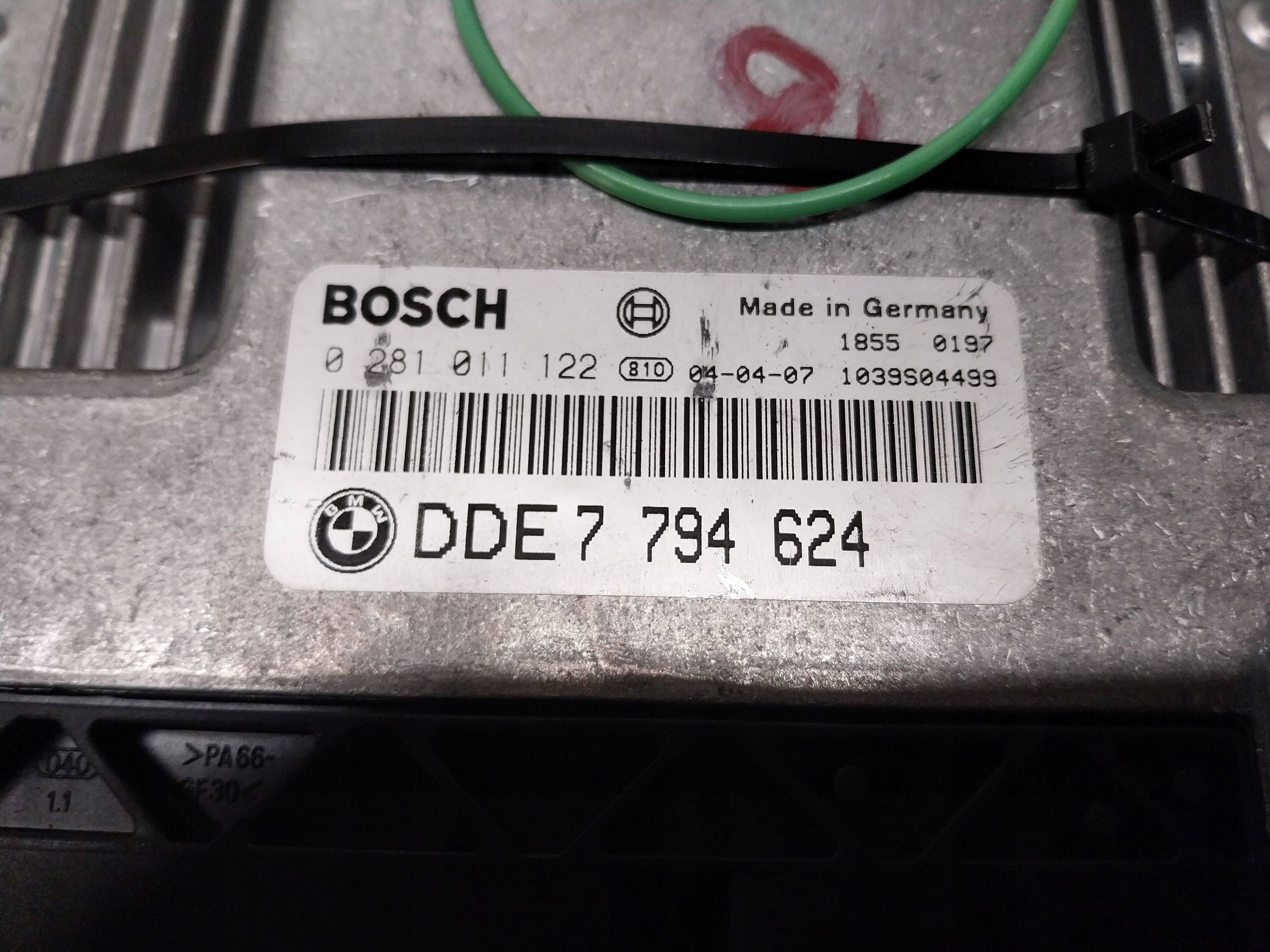 computer control unit of the engine 7794624 BMW E46 2.0D M47N
