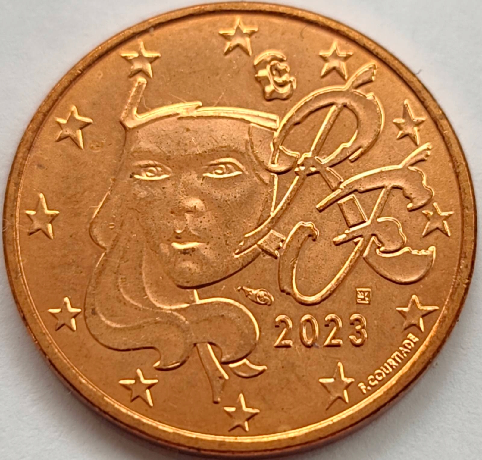 4436 - Francja 5 eurocentów, 2023