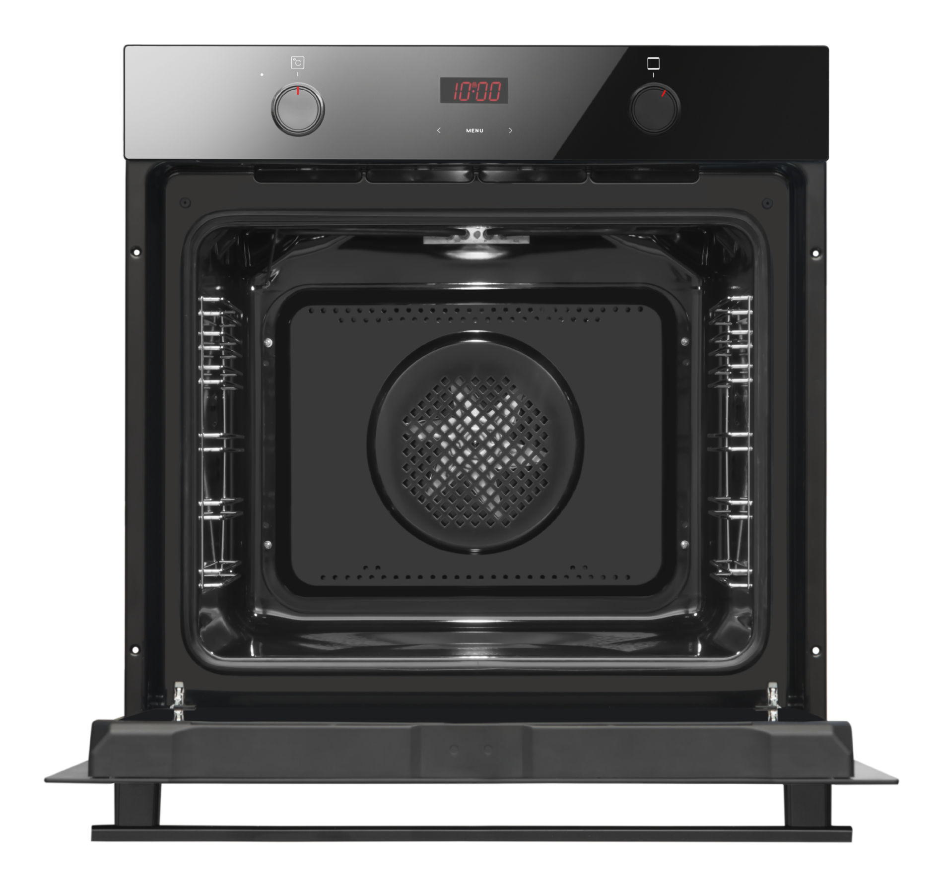 Zestaw Amica czarny piekarnik+płyta+okap+kuchenka Marka Amica