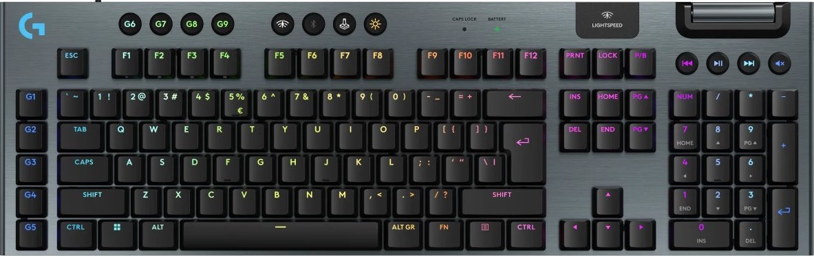 Klawiatura Logitech G915 X Lightspeed Gl Linear (920-012698)