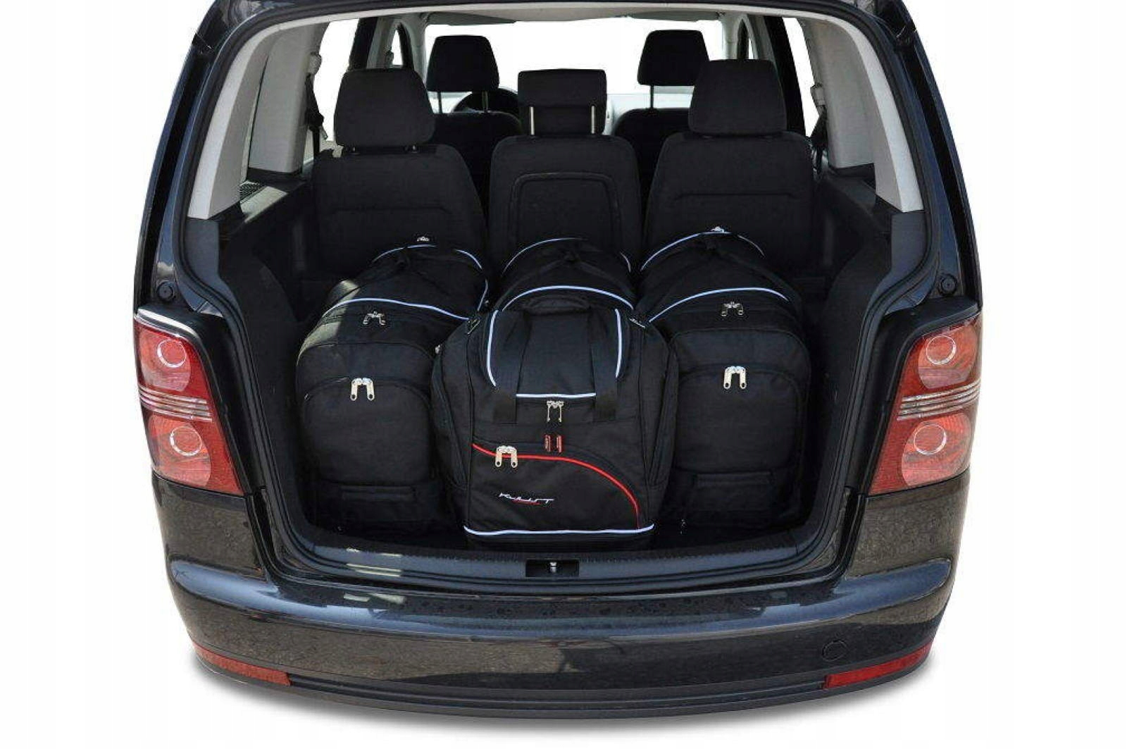 J&j Automotive Sada 4ks cestovných tašek Sport pro Vw Touran 2003-2010