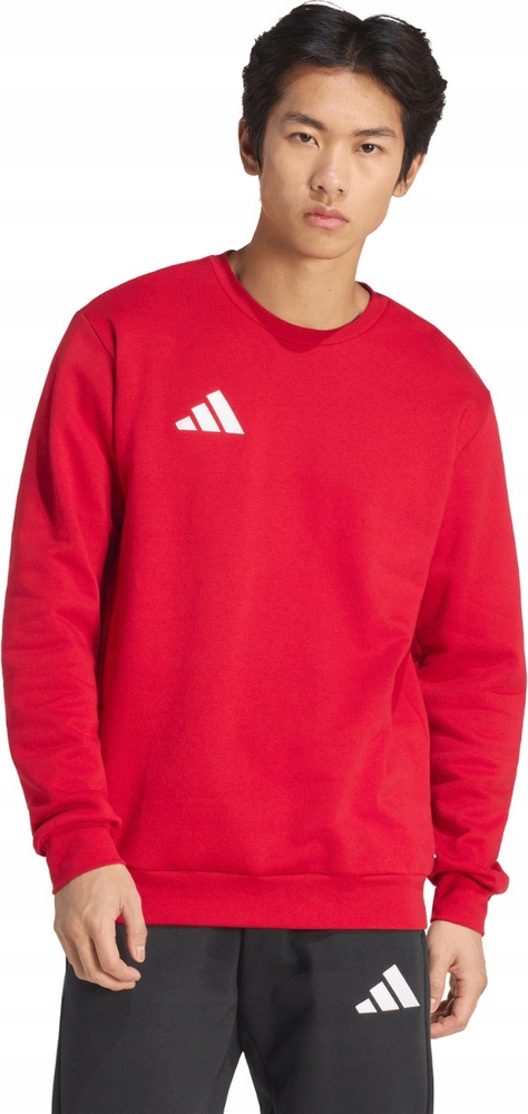 Pánská Mikina Adidas Entrada 26 Sweat Top Červená JZ6575 vel. L