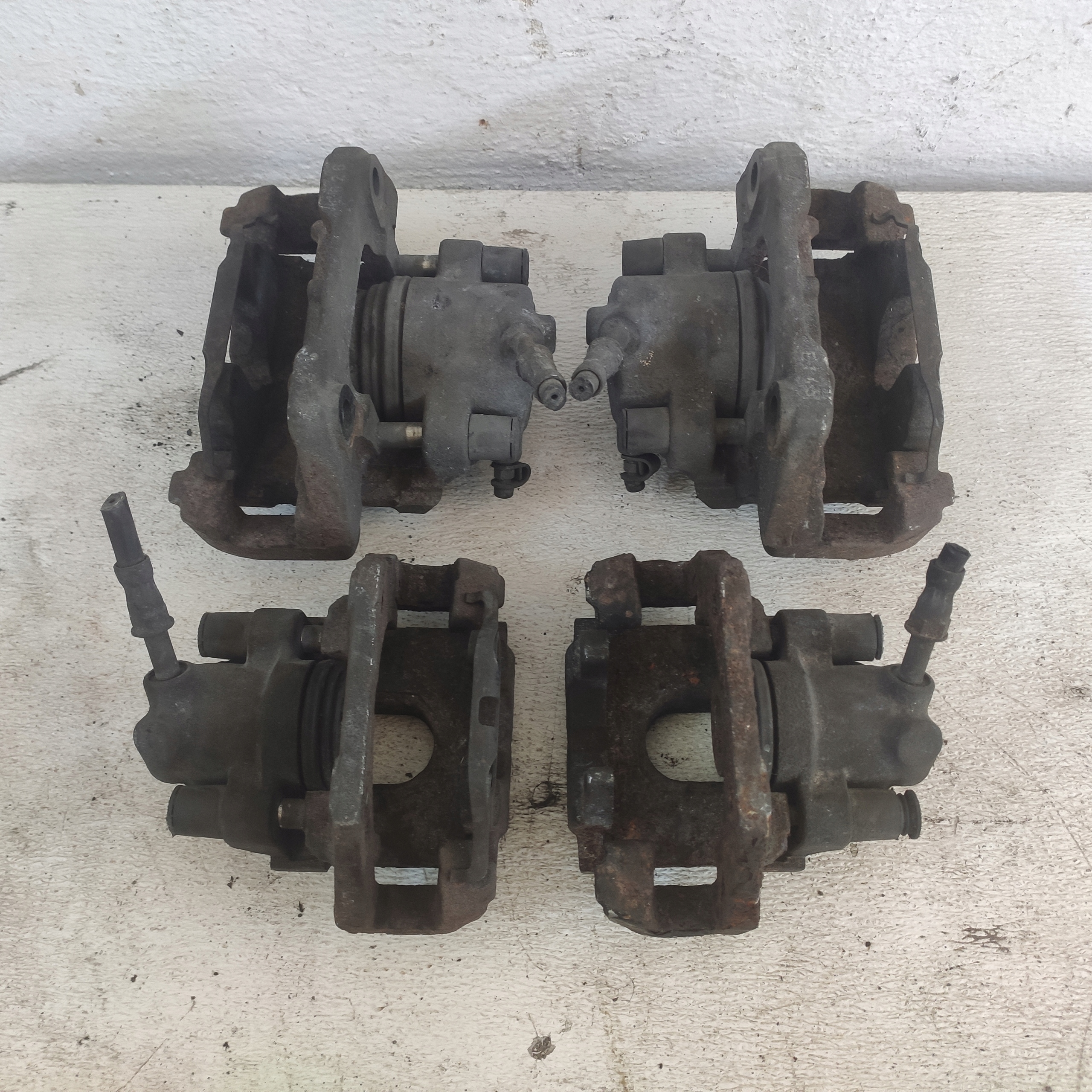 BMW M3 E46 calipers brake front rear part KOMPLET