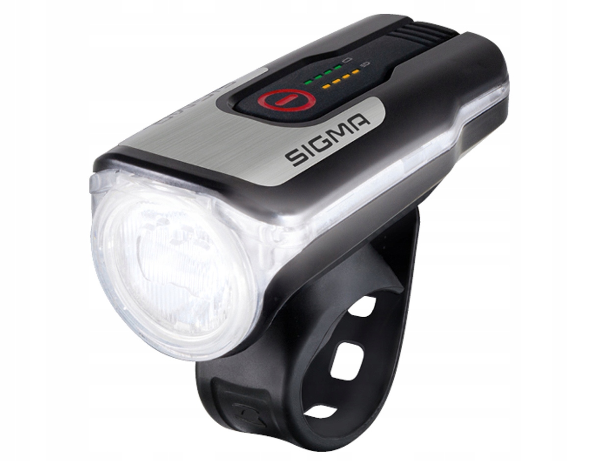 

Lampka Rowerowa Sigma Aura 80 80LUX IPX4 90 Metrów