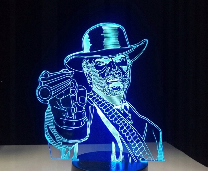 Lampka na biurko Red Dead Redemption LED PLEXIDO Marka Plexido