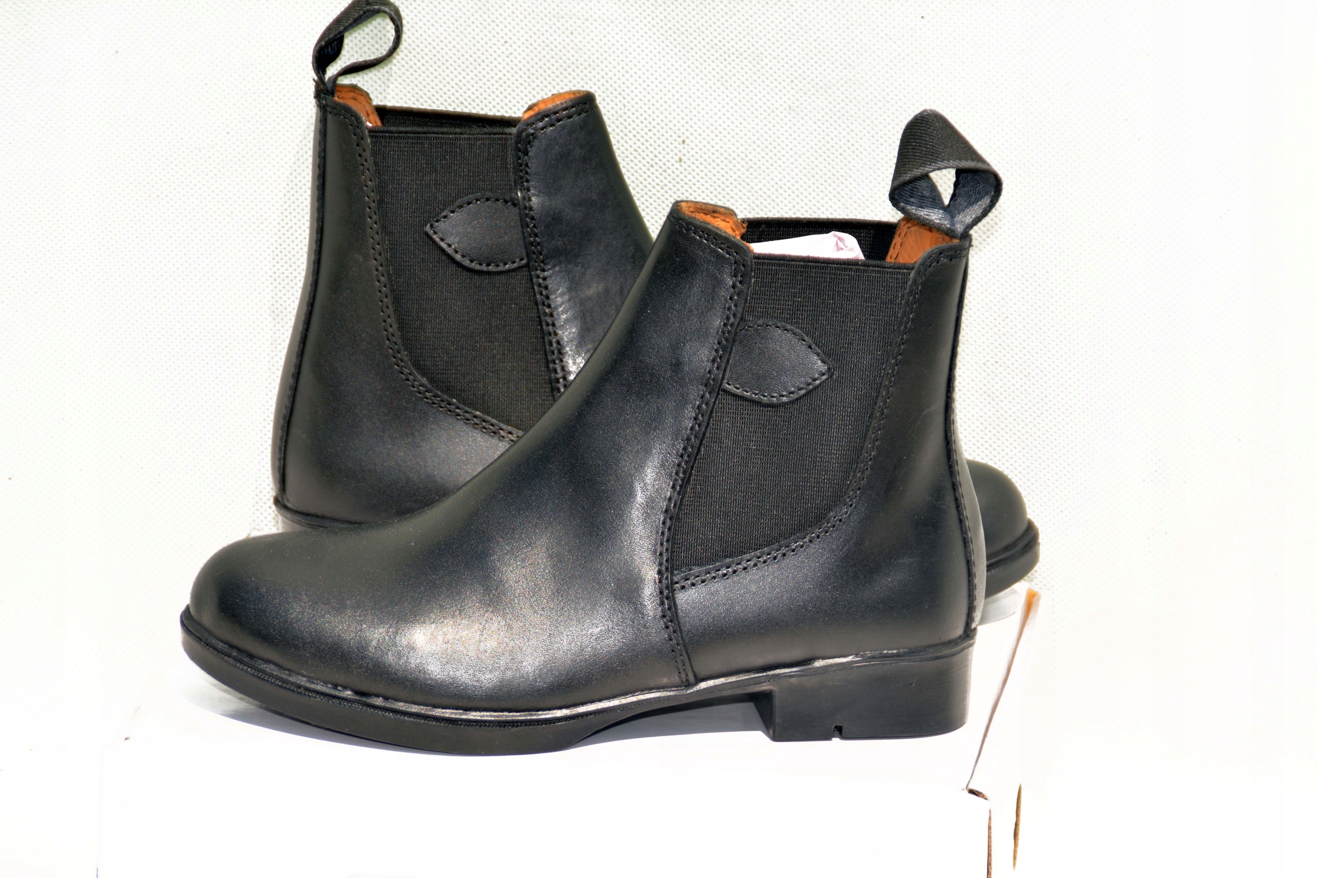 SZTYBLETY JEŻDZIECKIE SKÓRZANE roz.32 wkł.20cm Rodzaj sztyblety