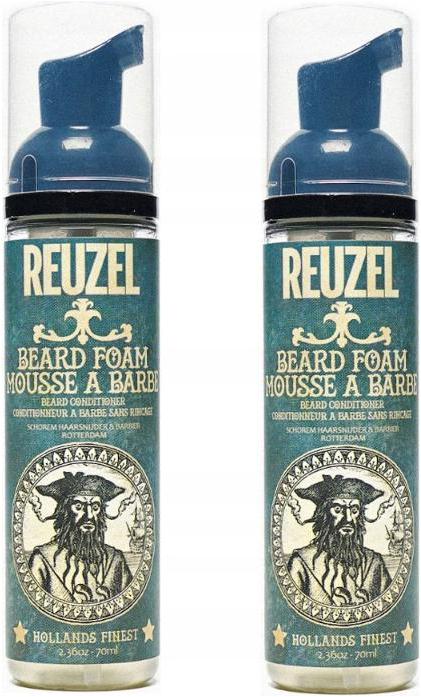 Reuzel Beard Foam Pěna Pro Péči O Vousy 2X70