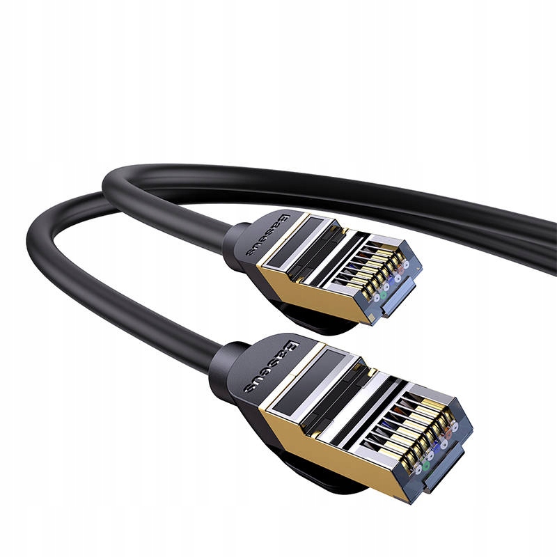 BASEUS KABEL INTERNETOWY PRZEWÓD SIECIOWY LAN ETHERNET RJ45 CAT7 10GB/S 5M Stan opakowania oryginalne