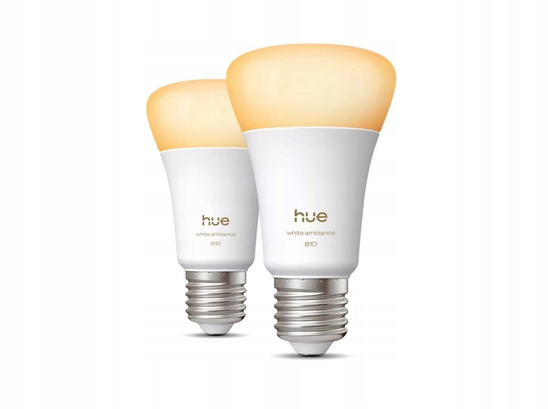 Philips Hue Wa 810 smart žiarovka A60 E27, 8W, 810lm, 1000-20000K (2 ks)