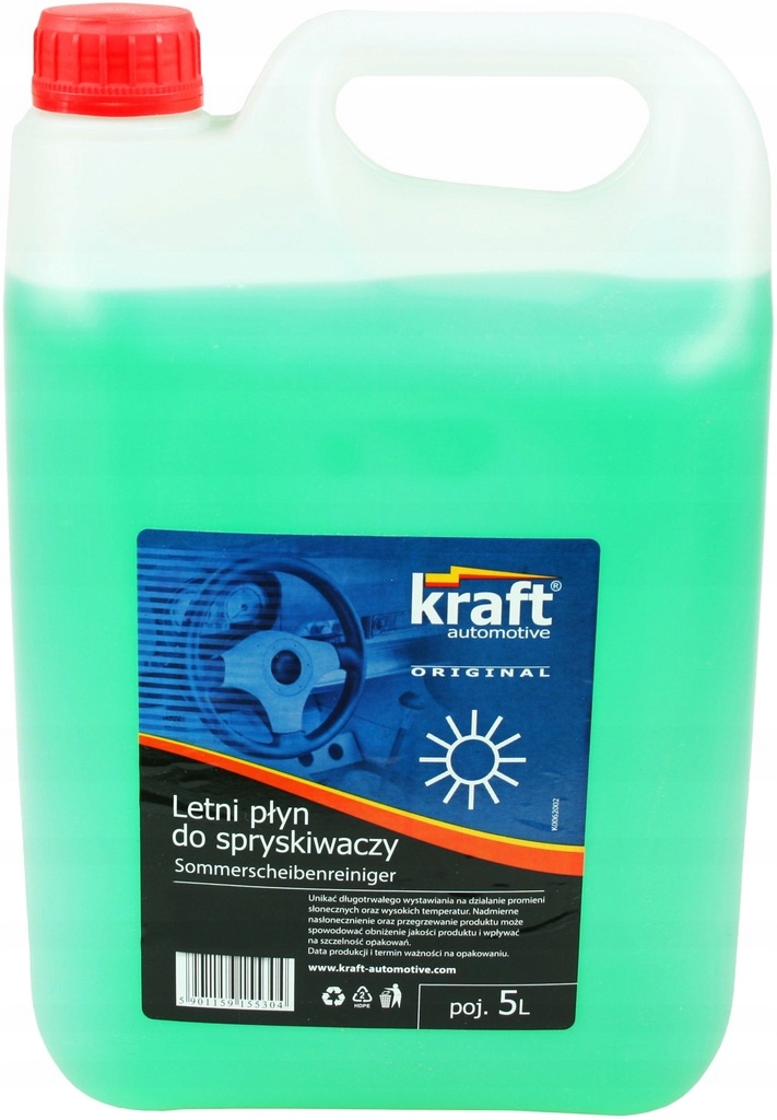 

Kraft Letni Płyn Do Spryskiwaczy I Lamp Pachnie 5L