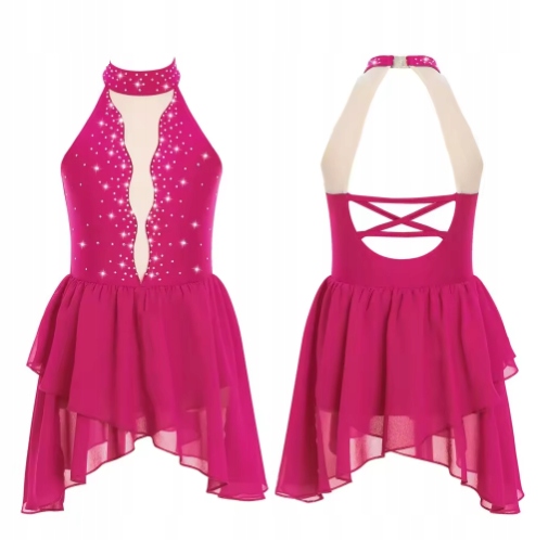 Strój Do Gimnastyki Balet Body Sukienka Tutu Do Tańca 140 Nr 1915