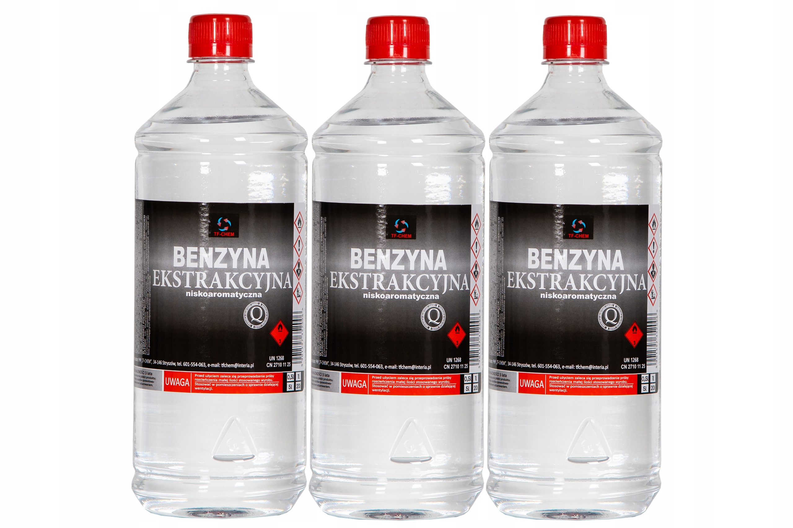 

Benzyna Ekstrakcyjna 1l Niskoaromatyczna X 3 Szt
