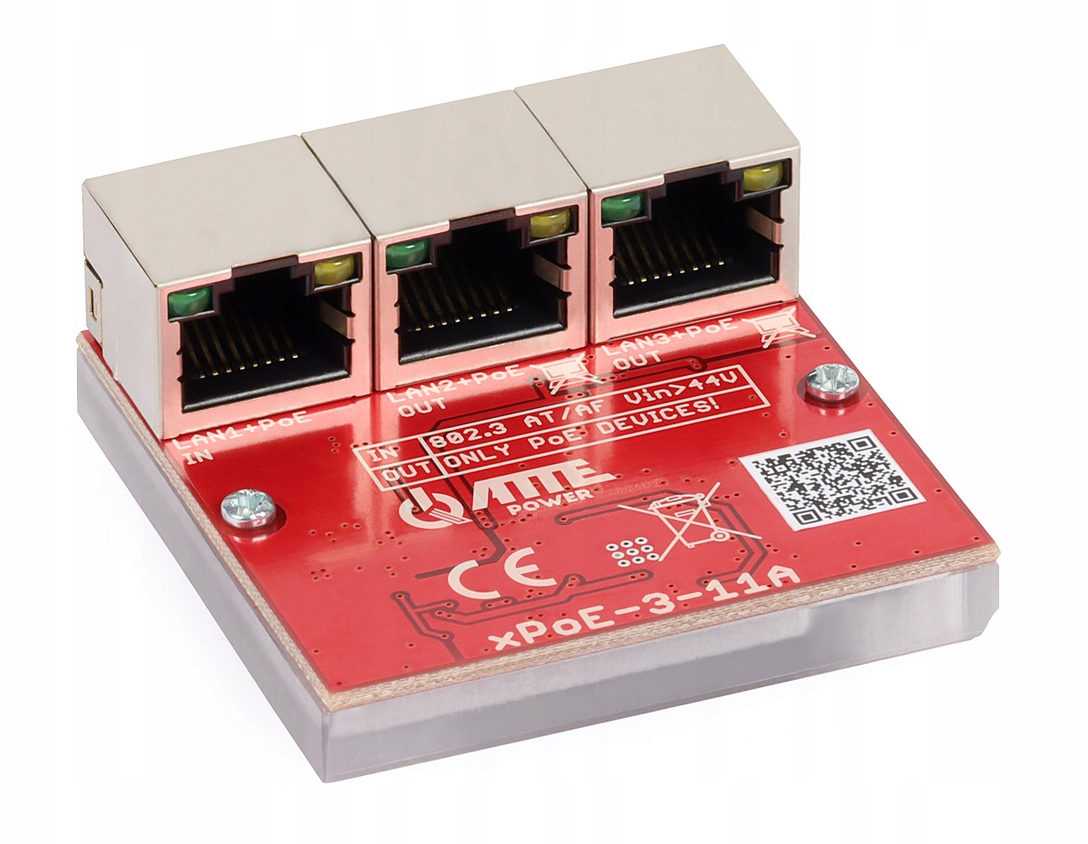

Switch PoE 3 portowy xPoE-3-11A Atte Extender
