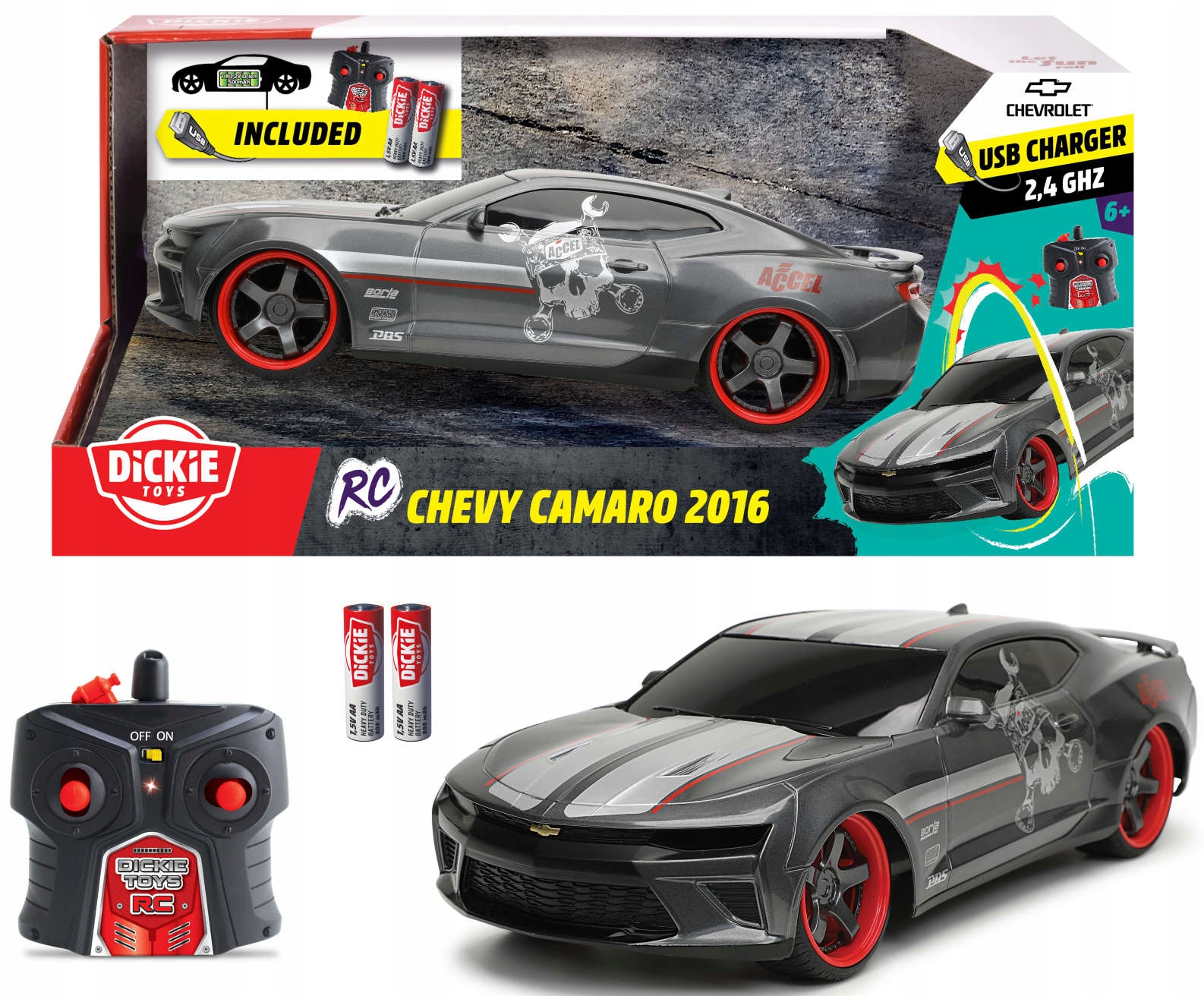 

Zdalnie Sterowany Pojazd Chevy Camaro 2016 Rc Auto