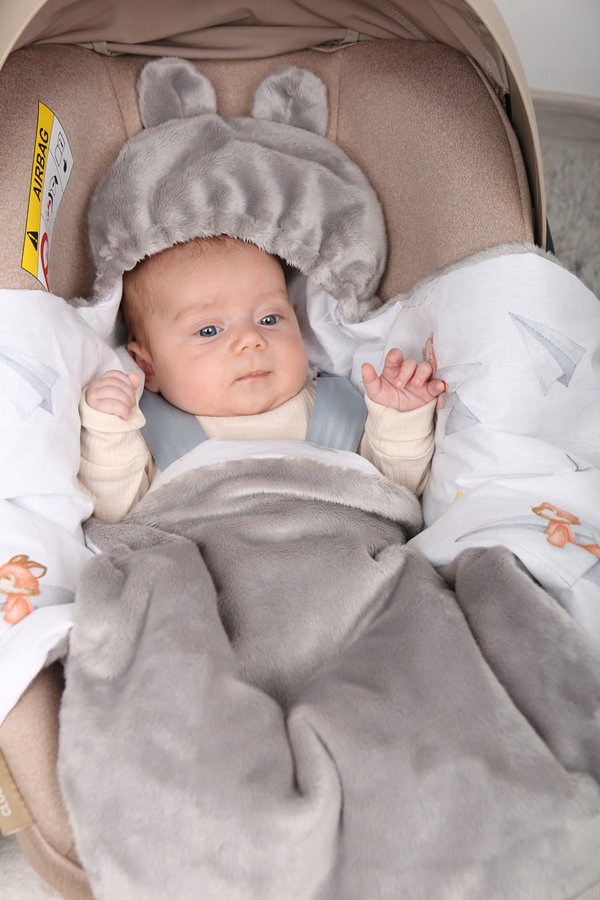 POVLAK NA SEDADLÁ DO NOSIČA, KOČÍKA, DETSKÉHO NOSIČA, TEPLÁ BAVLNA, PLYŠ, ZAPÍNANIE, BABYMAM EAN (GTIN) 5903672183390