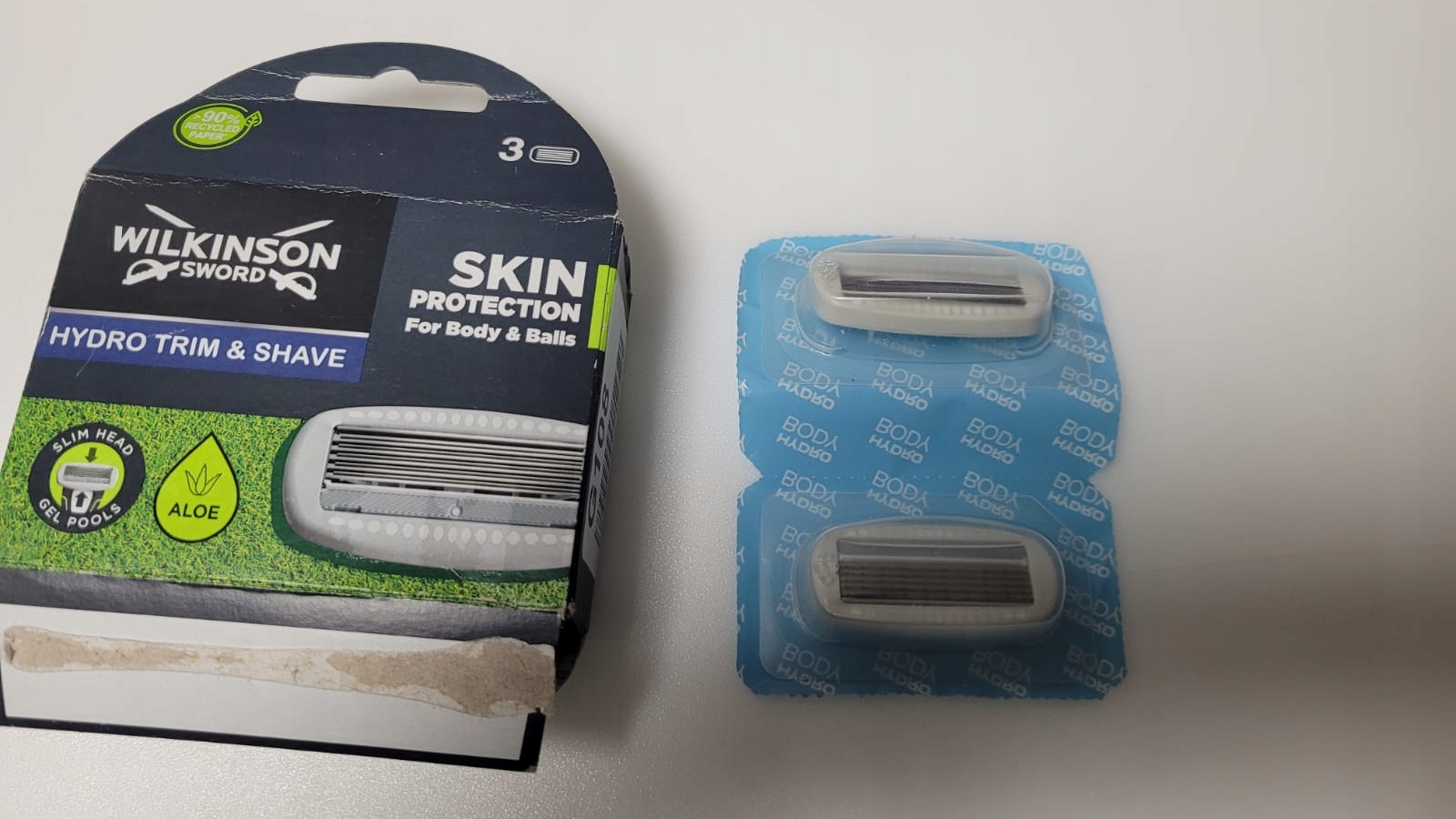 Koncovky Wilkinson sword Hydro Trim & Shave, 3 ks