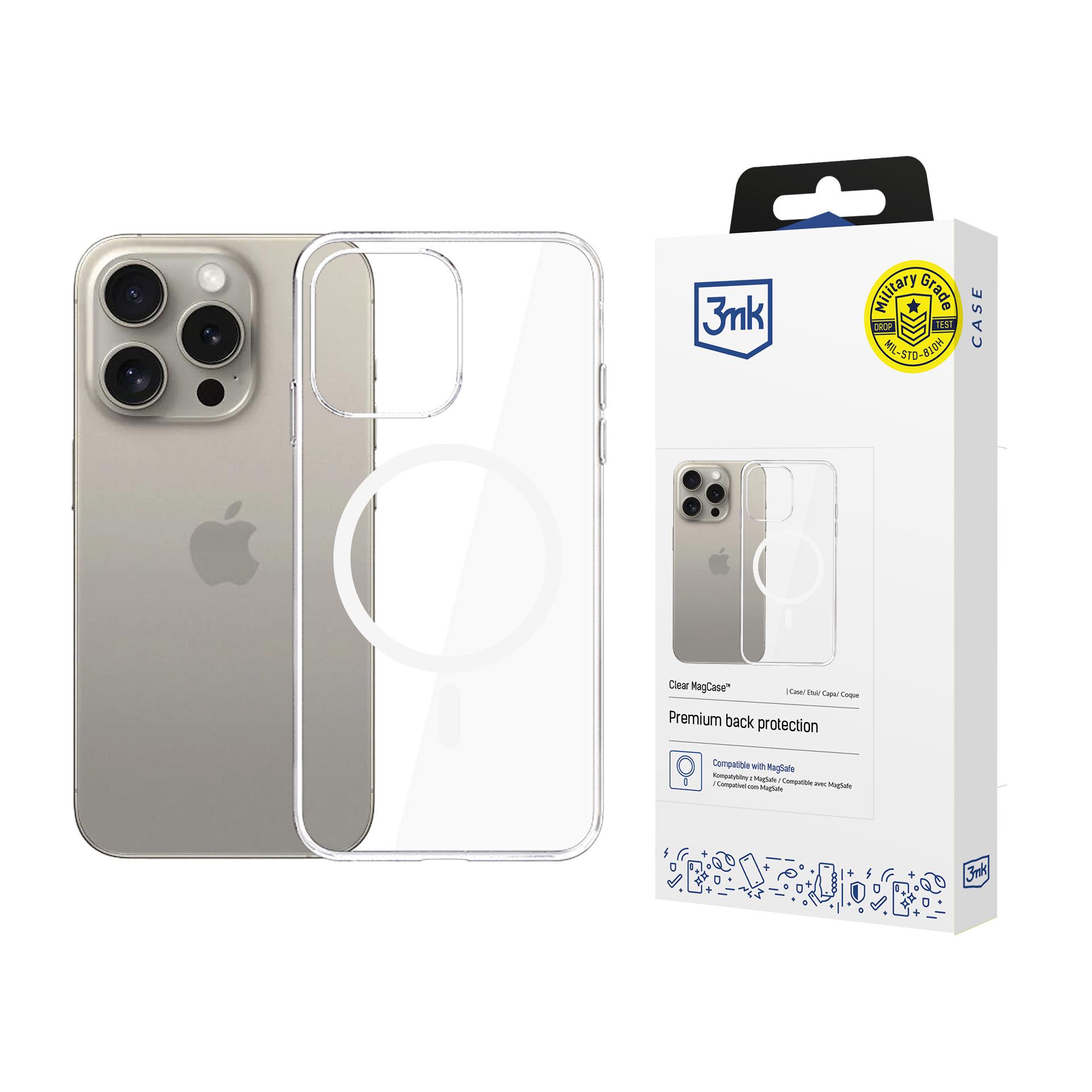 Apple iPhone 15 Pro Max 3mk Clear MagCase