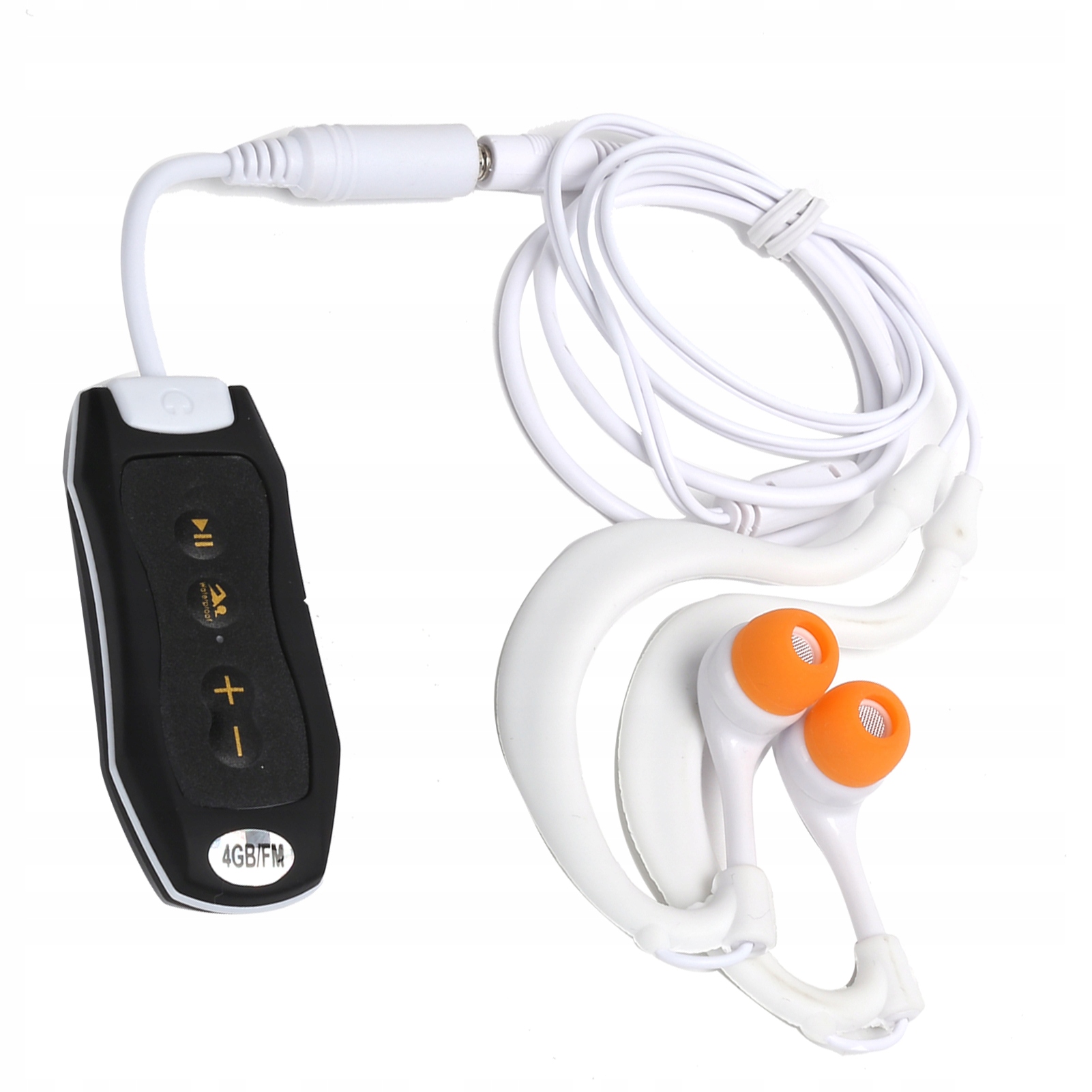 ODTWARZACZ MP3 4GB IPX8 Wodoodporny RADIO FM Z SŁUCHAWKI