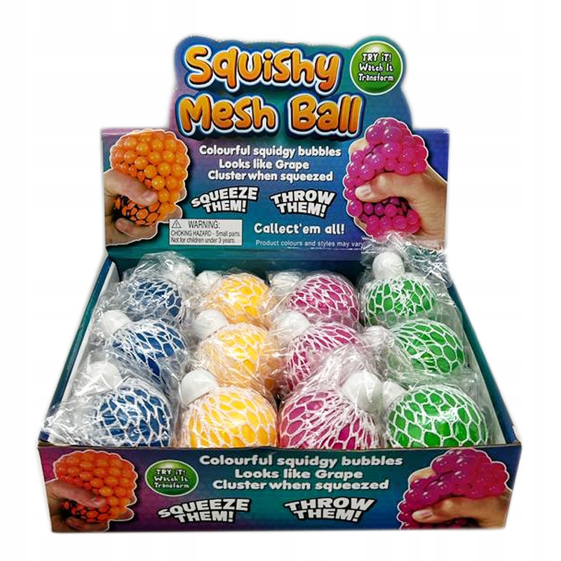 WINOGRONO GNIOTEK W SIATCE PIŁKA ANTYSTRESOWA Materiał inny