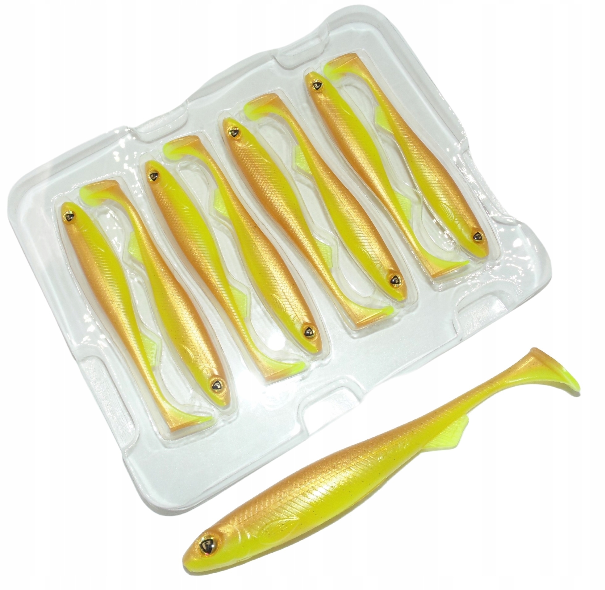 NA SANDACZA FOX RAGE SLICK SHAD 9 CM SUN DANCE