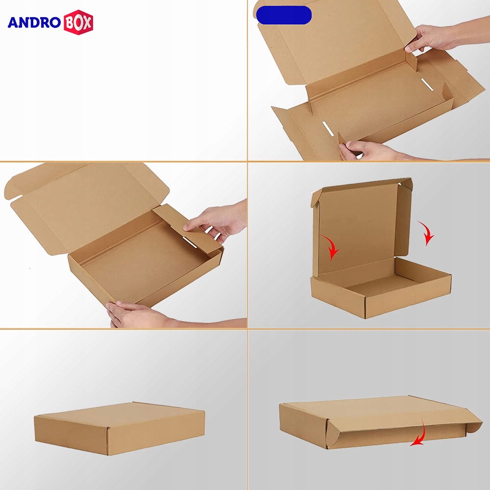 KARTON FASONOWY PUDEŁKO FASONOWE WYSYŁKOWE DO WYSYŁKI 350x270x80 20szt Marka inna