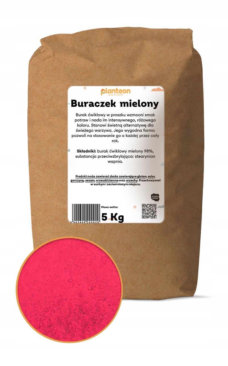 Levně v prášku z červené řepy 5 kg