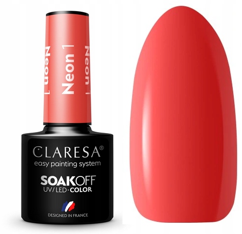 

Claresa Neon Lakier Hybrydowy Neonowy 1 5ml