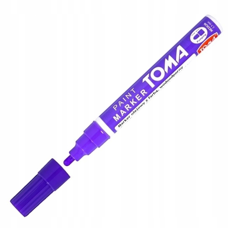 

Marker Olejowy Olejny Toma TO-440 Fioletowy