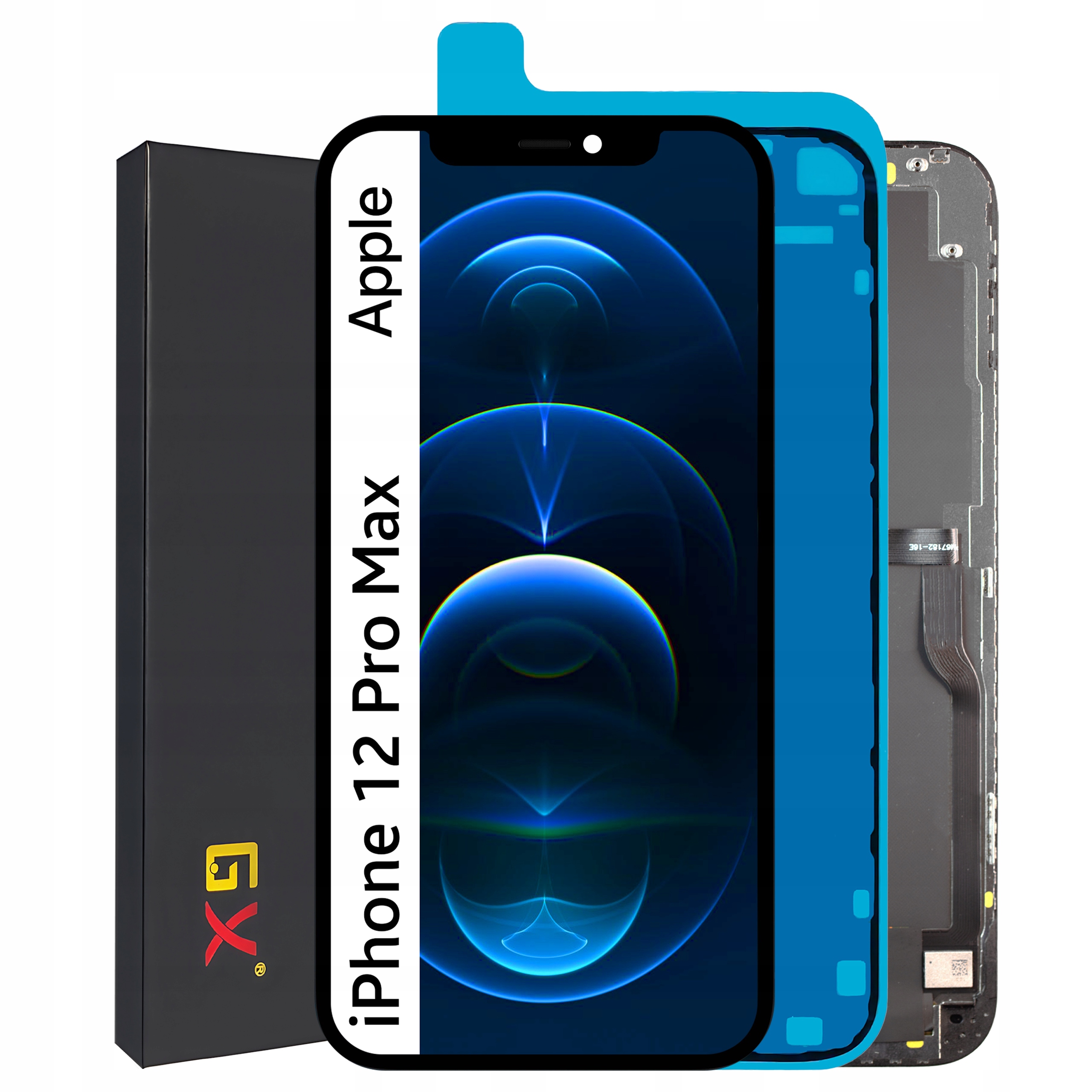 Displej pre iPhone 12 Pro Max LCD displej Oled Gx A2411 A2342 tesnenie