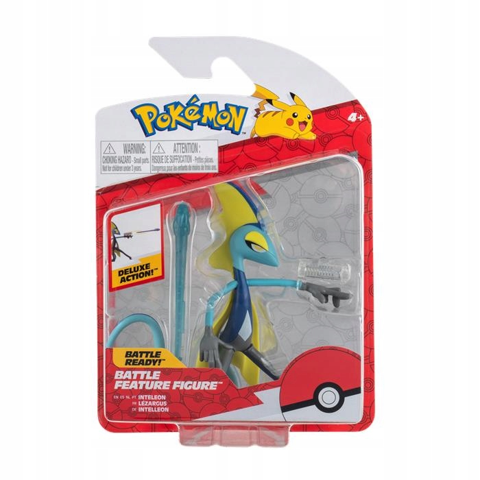 

Pokemon Figurka Bitewna Ruchoma Inteleon PKW0165