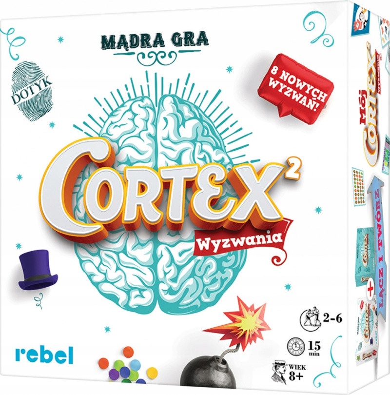 Planszowa Gra Rodzinna Cortex 2 Edukacyjna