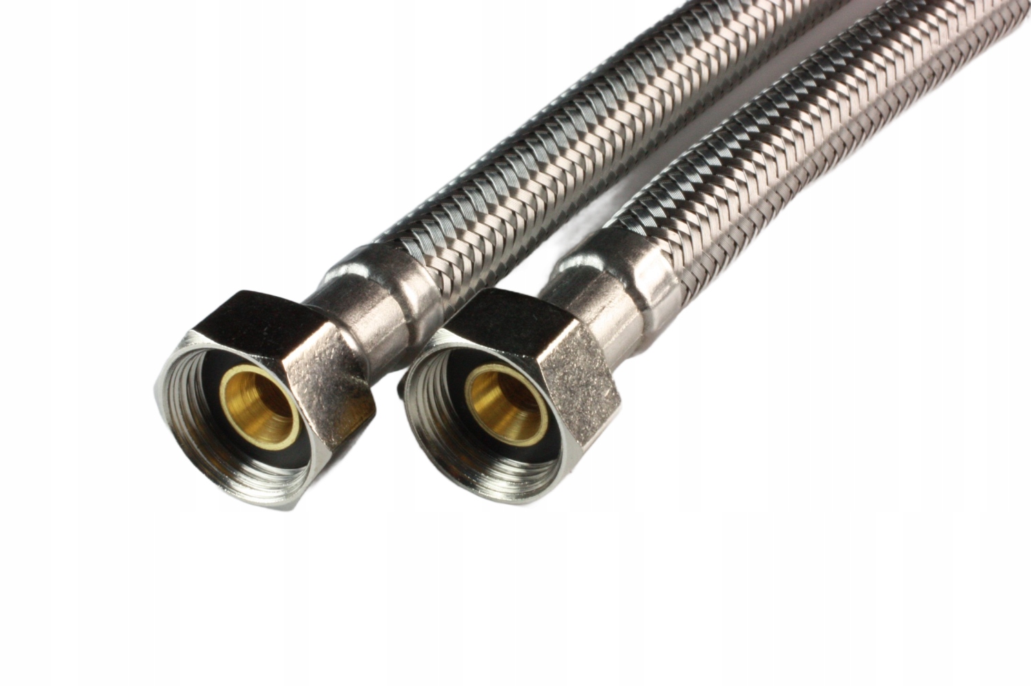 WĄŻ PRZYŁĄCZENIOWY ELASTYCZNY 70° 90cm (1/2-1/2)