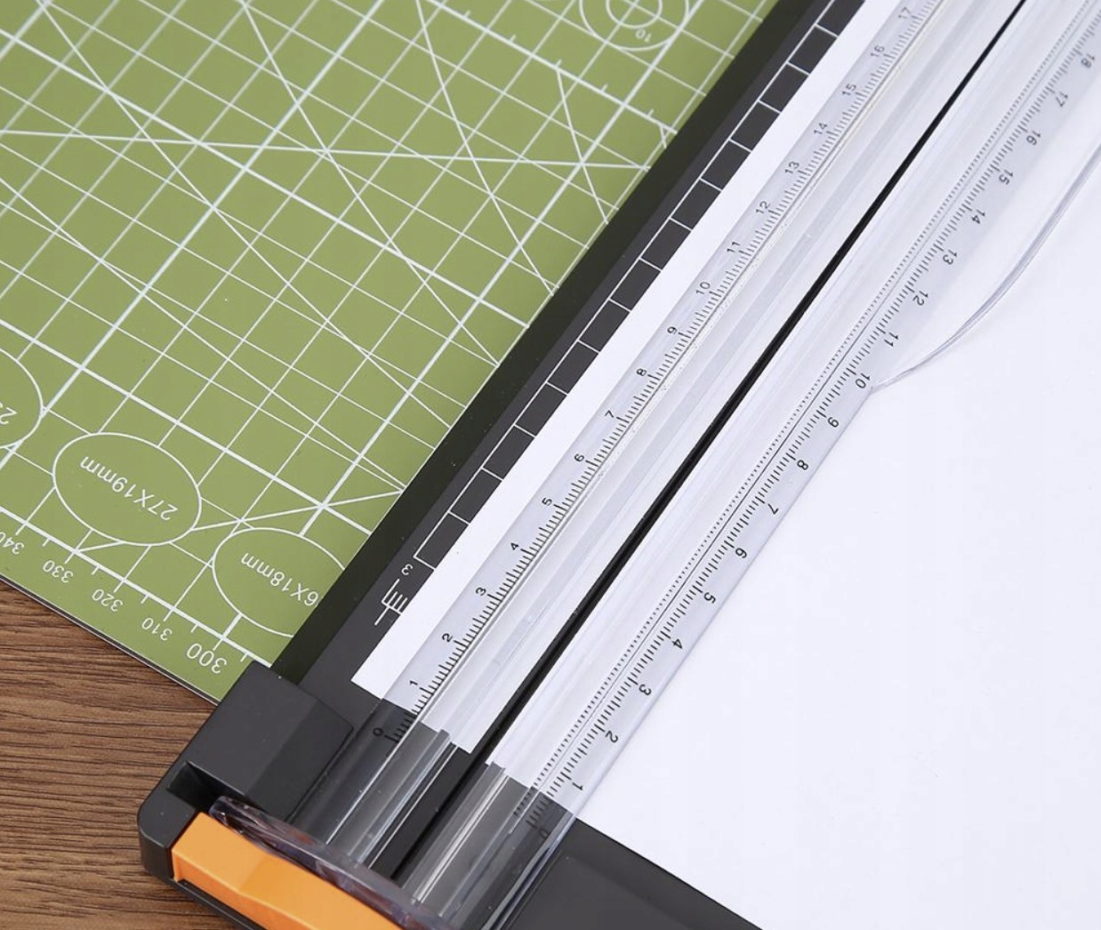 Gilotyna do Papieru A5 A4 A3 B5 Trymer Obcinarka do Cięcia Biurowa Nożowa Typ gilotyna z trymetrem