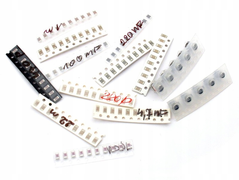 

Kondensatory Smd 1206. 120 elementów AVT714