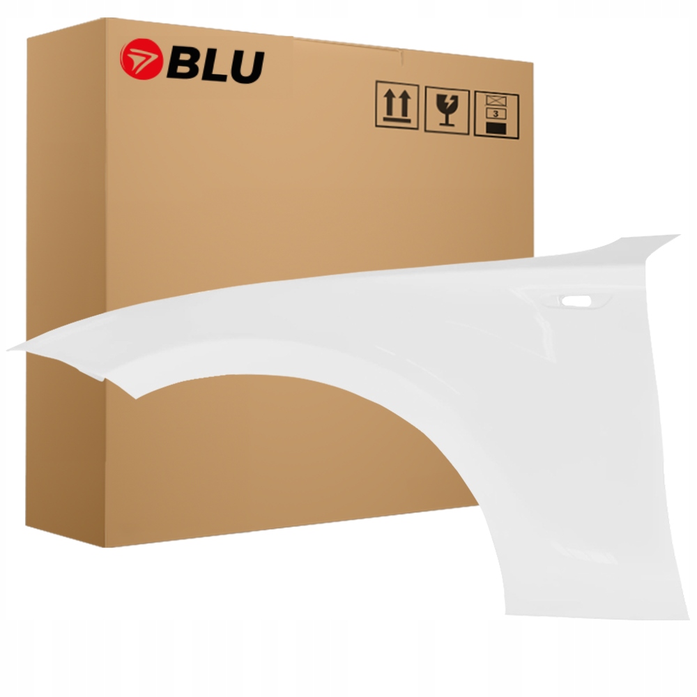 Blu Blatník Bmw 1 I E81 E82 E87 E88 300 levý bílý 04-13 přední pozink