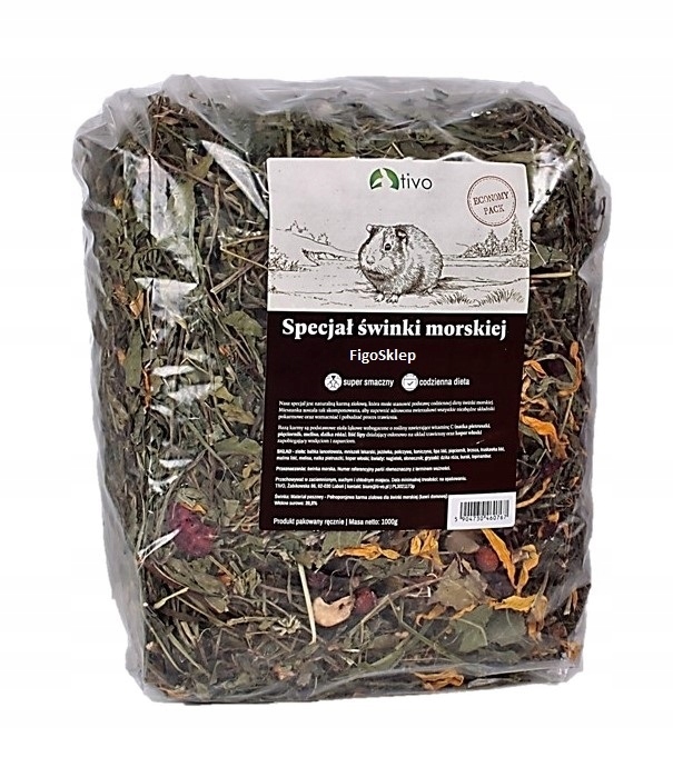 Levně Tivo krmivo byliny 1 kg morče