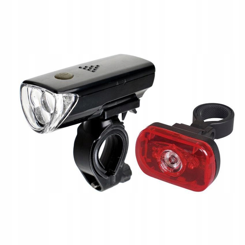 Lampy rowerowe zestaw XC-104115
